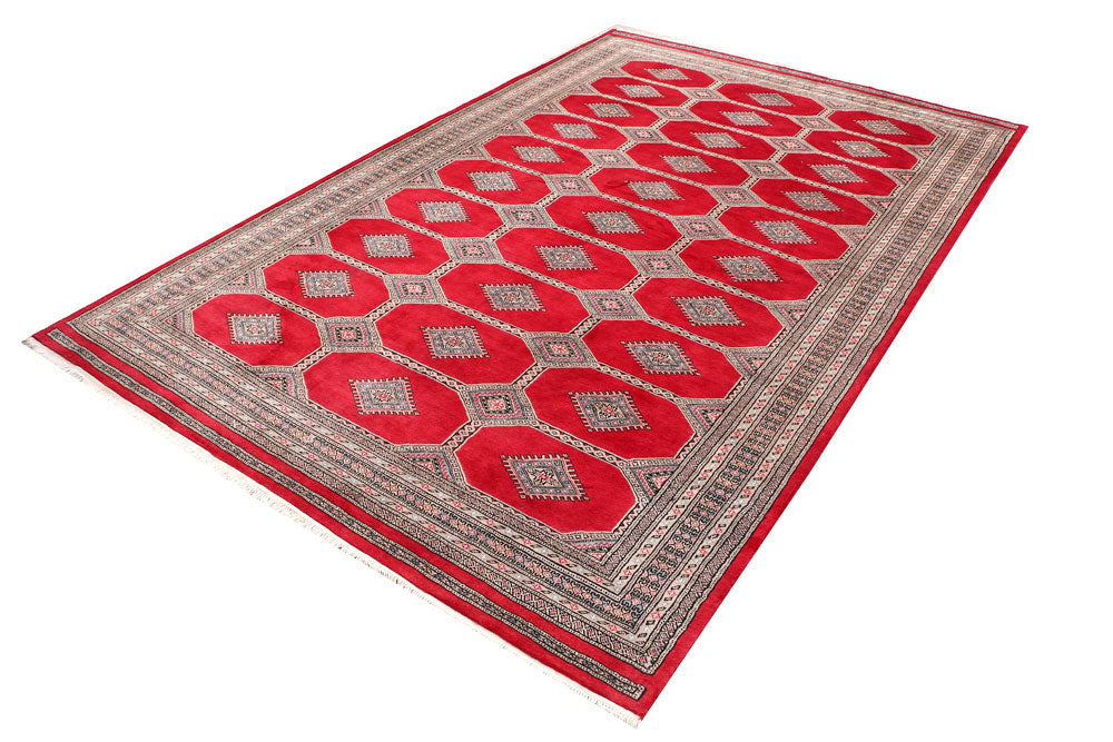 Firebrick Jaldar 6' 9 x 10' 6 - No. 47705 - ALRUG Rug Store