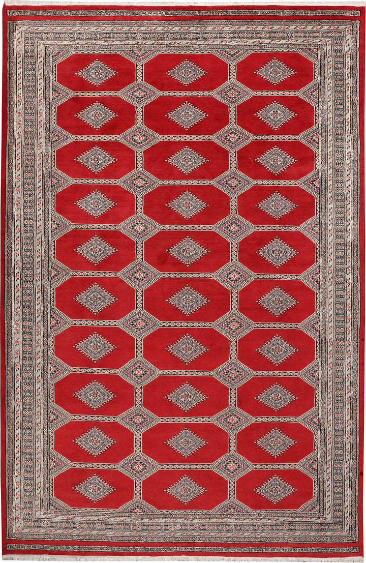 Firebrick Jaldar 6' 9 x 10' 6 - No. 47705 - ALRUG Rug Store