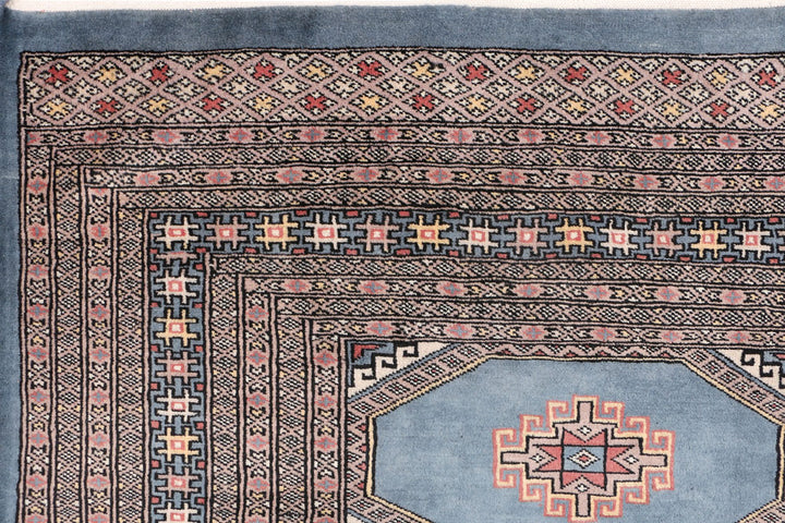 Light Slate Grey Jaldar 6' 7 x 9' 11 - No. 47706 - ALRUG Rug Store