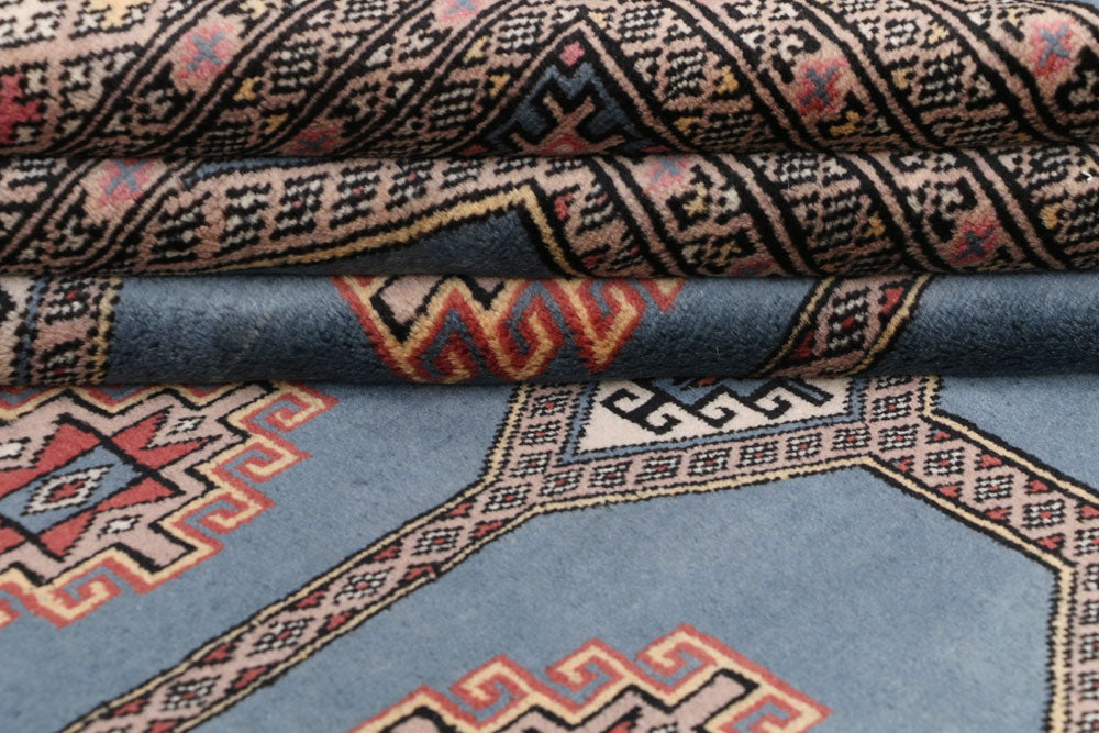 Light Slate Grey Jaldar 6' 7 x 9' 11 - No. 47706 - ALRUG Rug Store