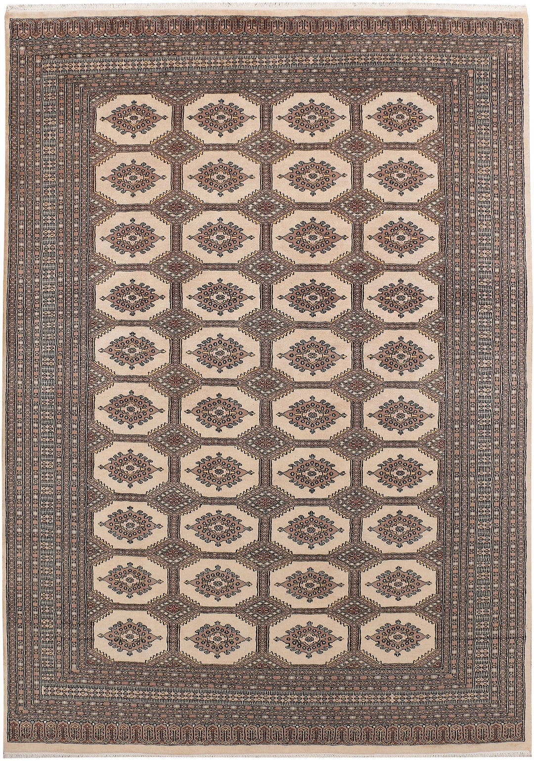 Wheat Jaldar 6' 8 x 9' 10 - No. 47709 - ALRUG Rug Store