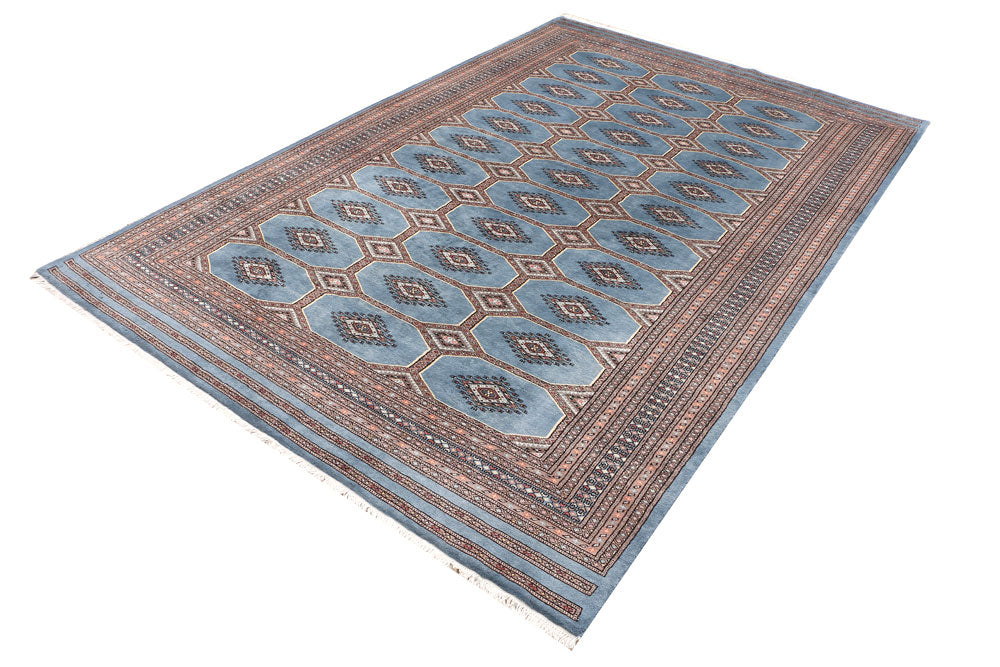 Light Slate Grey Jaldar 6' 8 x 10' 2 - No. 47711 - ALRUG Rug Store