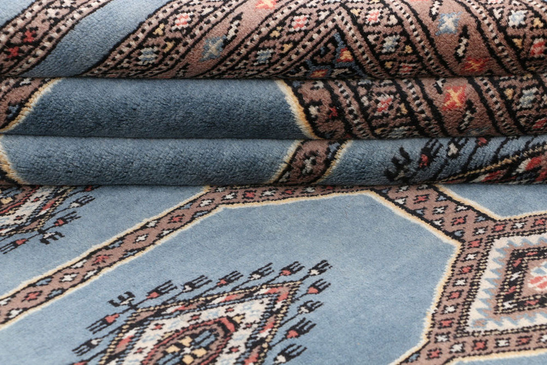 Light Slate Grey Jaldar 6'  8" x 10'  2" - No. QA14696