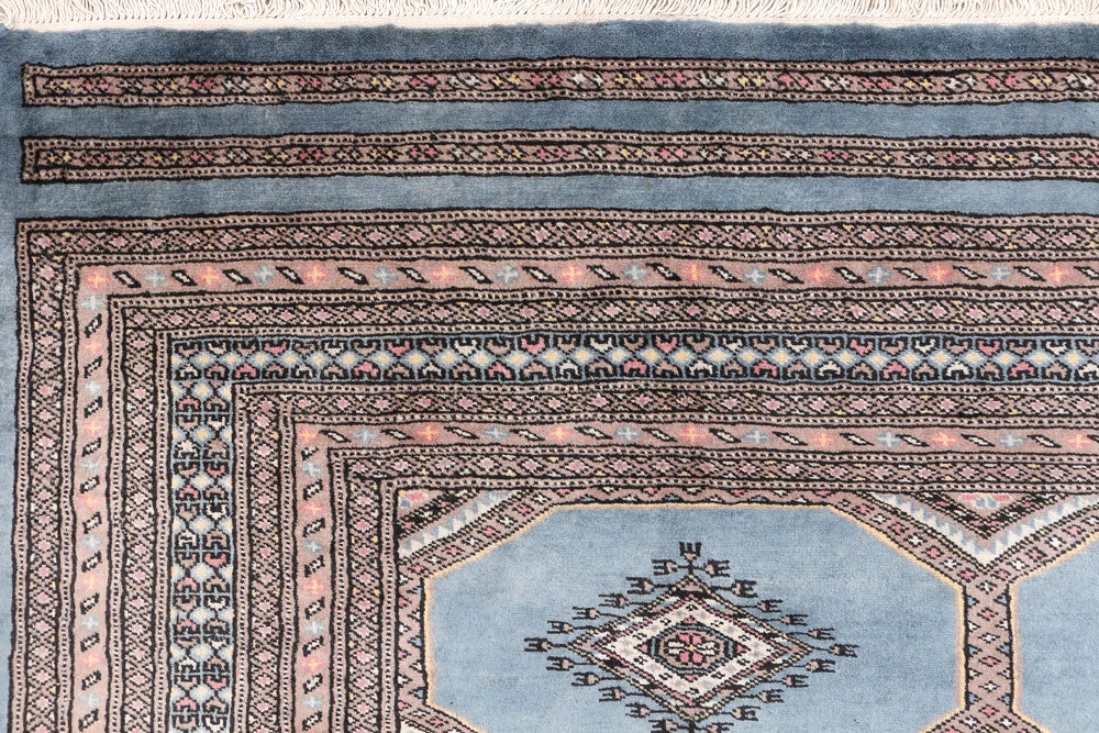 Light Slate Grey Jaldar 6' 7 x 10' 3 - No. 47713 - ALRUG Rug Store