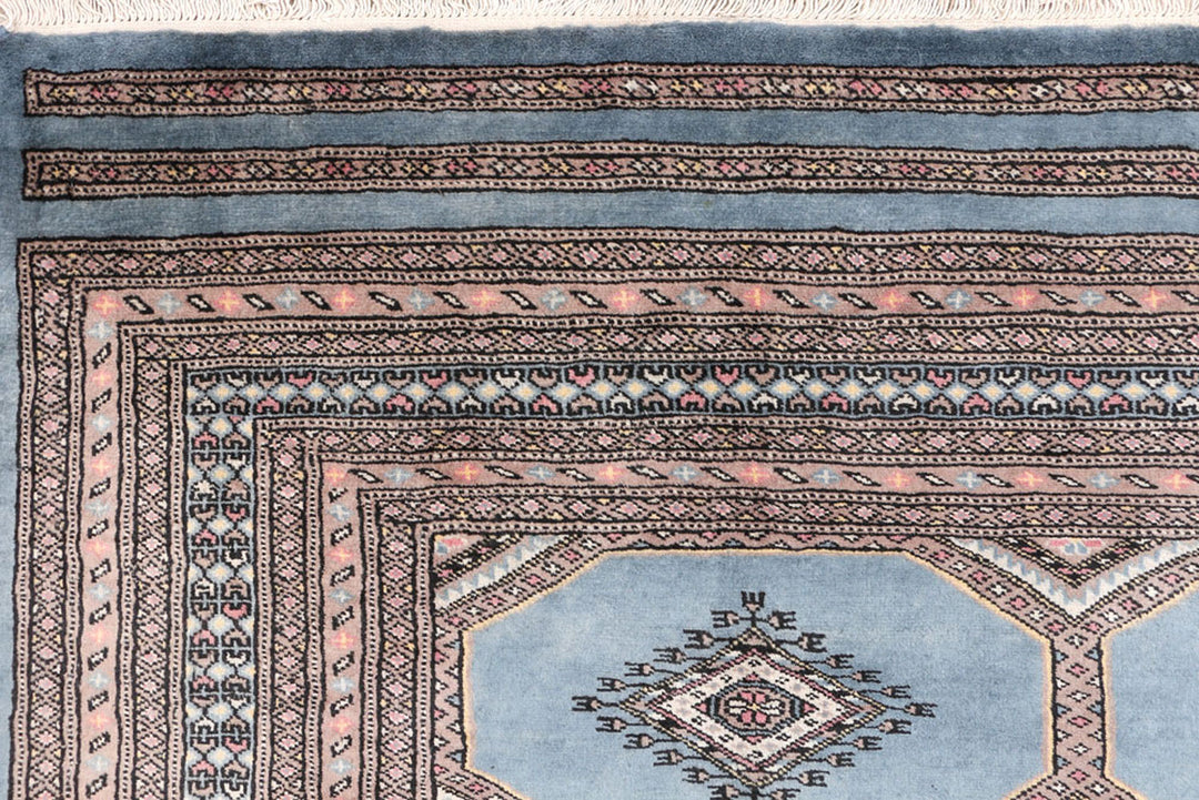 Light Slate Grey Jaldar 6'  7" x 10'  3" - No. QA62504