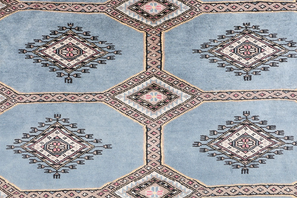 Light Slate Grey Jaldar 6' 7 x 10' 3 - No. 47713 - ALRUG Rug Store