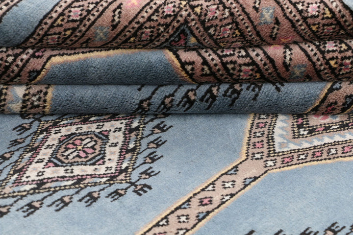 Light Slate Grey Jaldar 6' 7 x 10' 3 - No. 47713 - ALRUG Rug Store