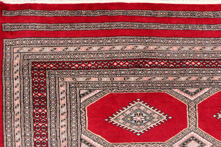 Firebrick Jaldar 6' 7 x 9' 10 - No. 47715 - ALRUG Rug Store