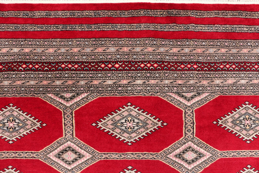 Firebrick Jaldar 6' 7 x 9' 10 - No. 47715 - ALRUG Rug Store