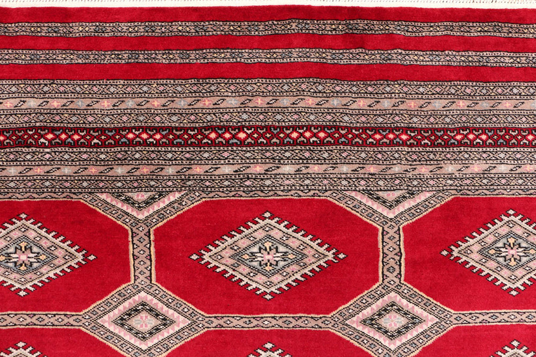 Firebrick Jaldar 6'  7" x 9'  10" - No. QA78502