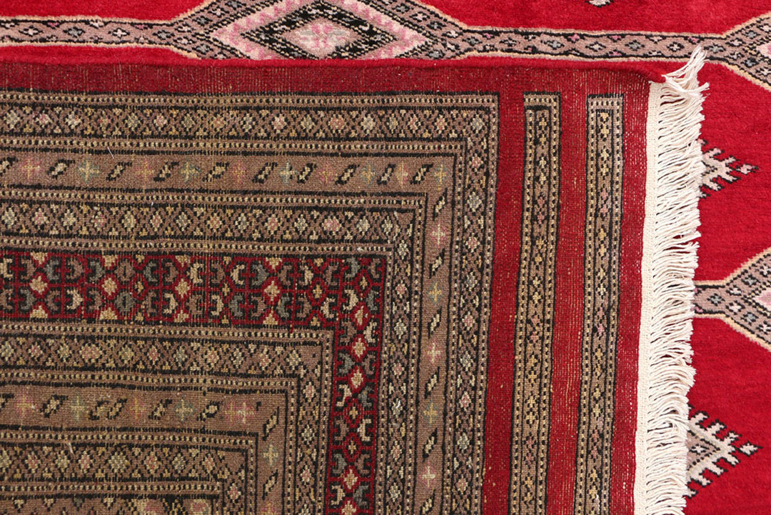 Firebrick Jaldar 6'  7" x 9'  10" - No. QA78502