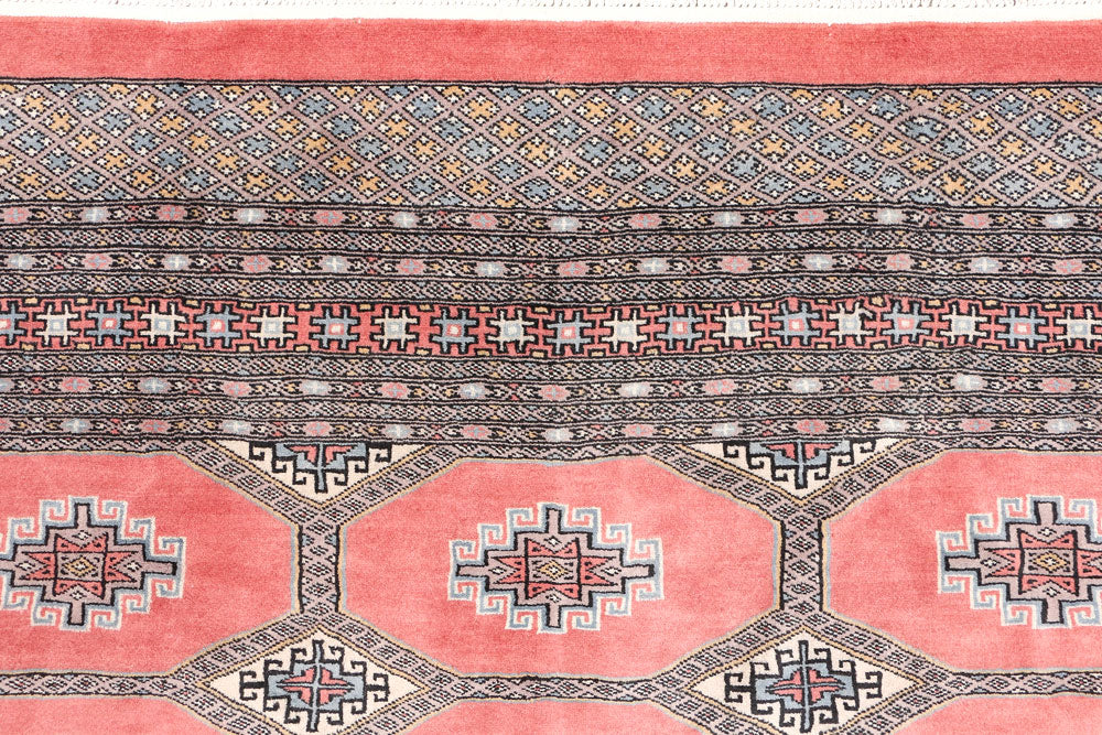 Dark Salmon Jaldar 6' 6 x 9' 6 - No. 47718 - ALRUG Rug Store