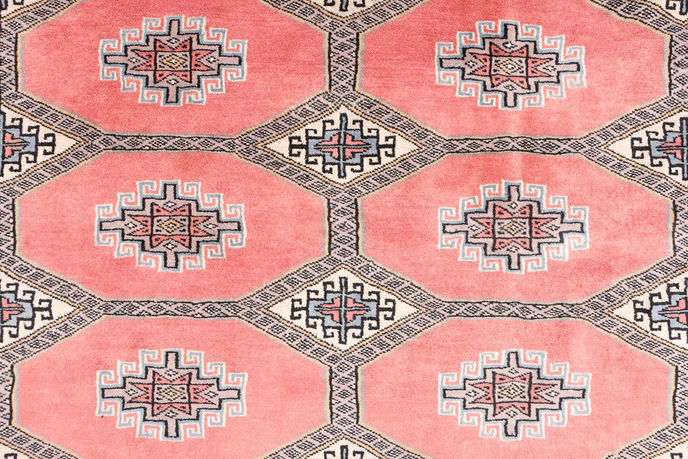 Dark Salmon Jaldar 6' 6 x 9' 6 - No. 47718 - ALRUG Rug Store