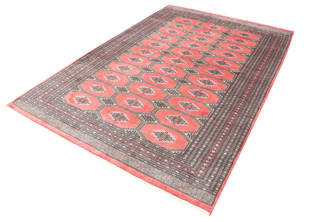 Dark Salmon Jaldar 6'  6" x 9'  6" - No. QA50204