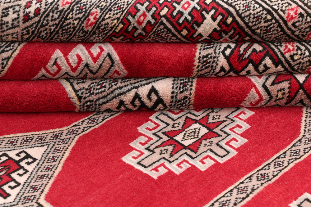 Firebrick Jaldar 6' 5 x 10' 1 - No. 47724 - ALRUG Rug Store