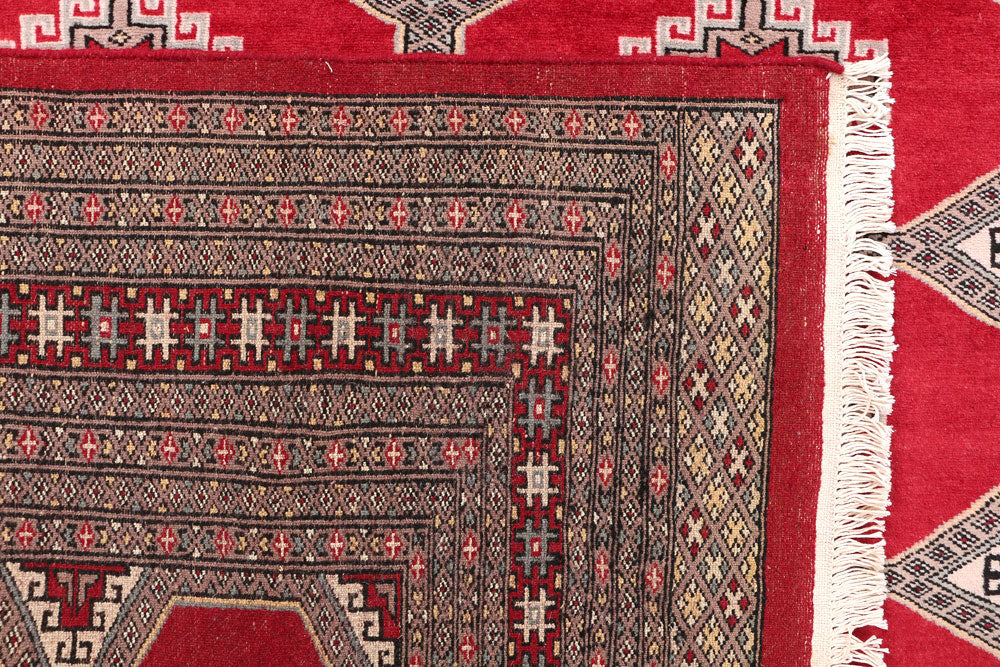 Firebrick Jaldar 6' 5 x 10' 1 - No. 47724 - ALRUG Rug Store