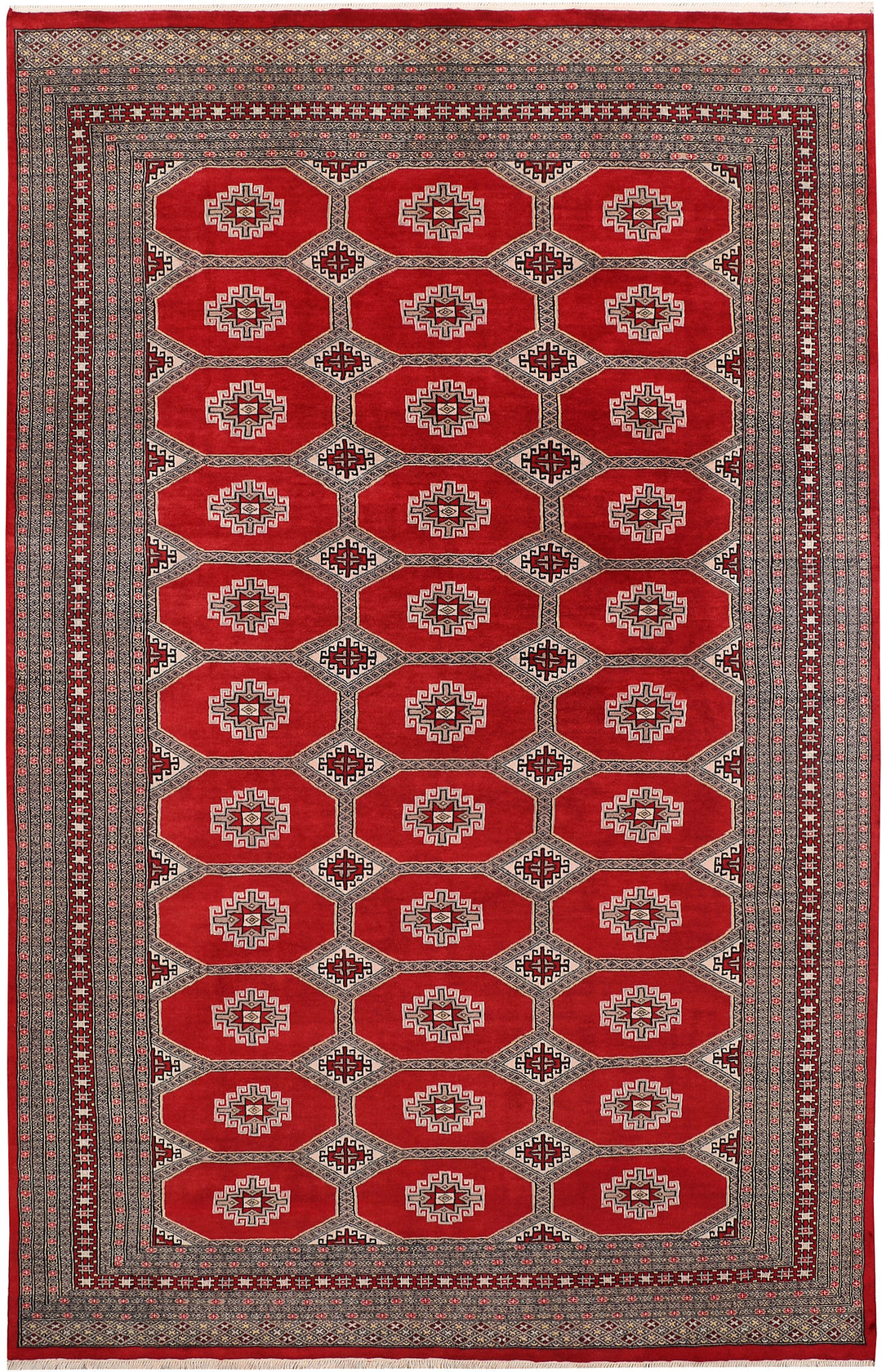 Firebrick Jaldar 6' 5 x 10' 1 - No. 47724 - ALRUG Rug Store