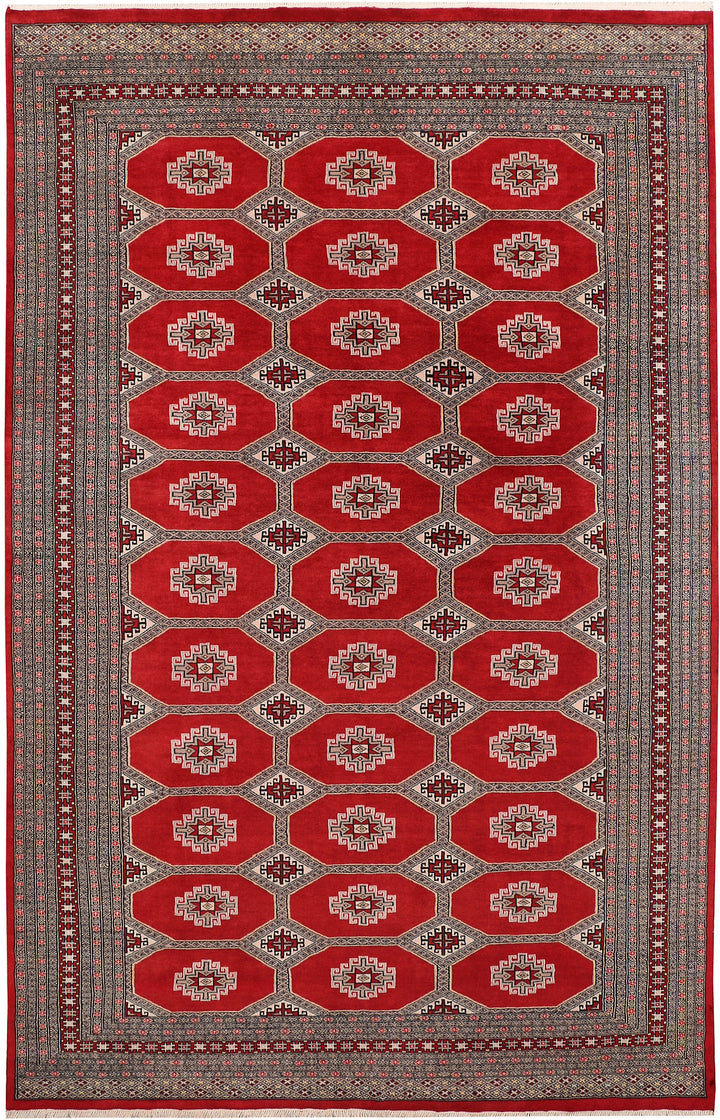 Firebrick Jaldar 6' 5 x 10' 1 - No. 47724 - ALRUG Rug Store