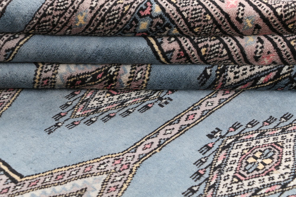 Light Slate Grey Jaldar 6' 7 x 10' - No. 47725 - ALRUG Rug Store