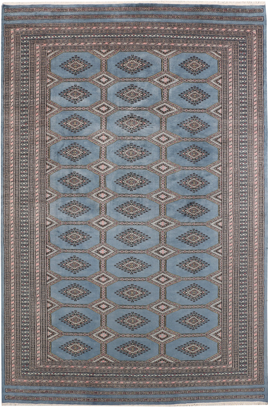 Light Slate Grey Jaldar 6' 7 x 10' - No. 47725 - ALRUG Rug Store