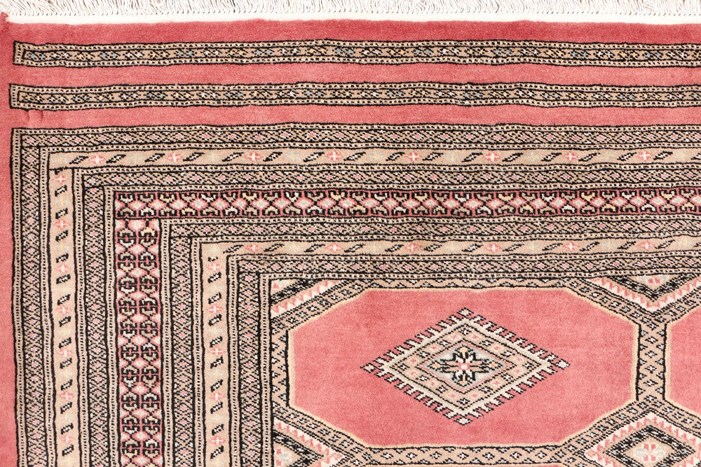 Dark Salmon Jaldar 6' 9 x 9' 11 - No. 47726 - ALRUG Rug Store