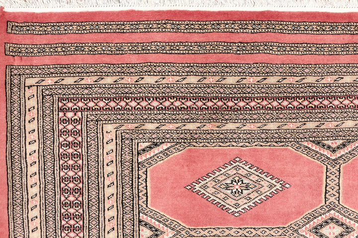 Dark Salmon Jaldar 6'  9" x 9'  11" - No. QA33975