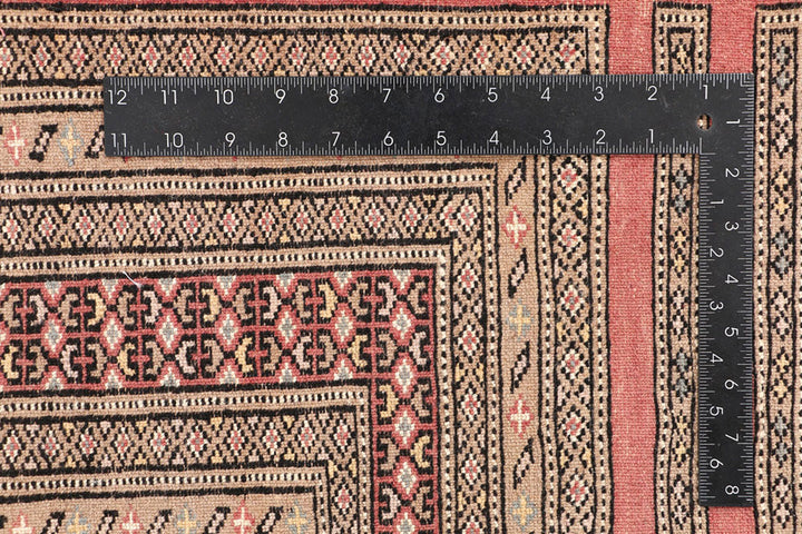 Dark Salmon Jaldar 6'  9" x 9'  11" - No. QA33975