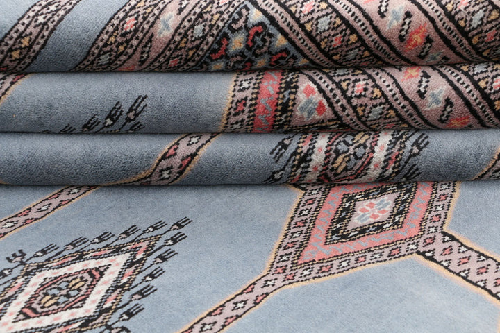 Light Slate Grey Jaldar 6' 9 x 9' 9 - No. 47727 - ALRUG Rug Store