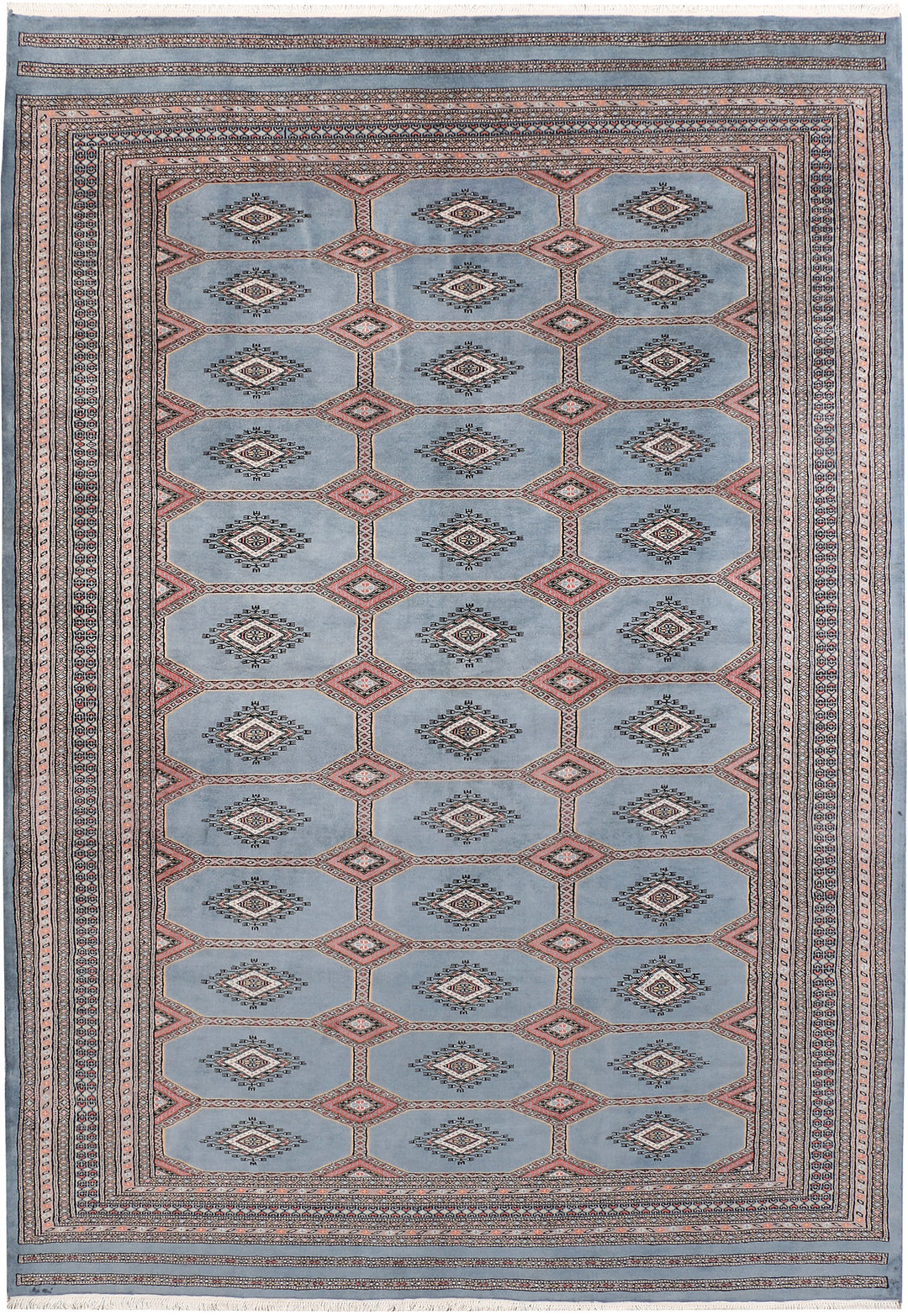 Light Slate Grey Jaldar 6' 9 x 9' 9 - No. 47727 - ALRUG Rug Store