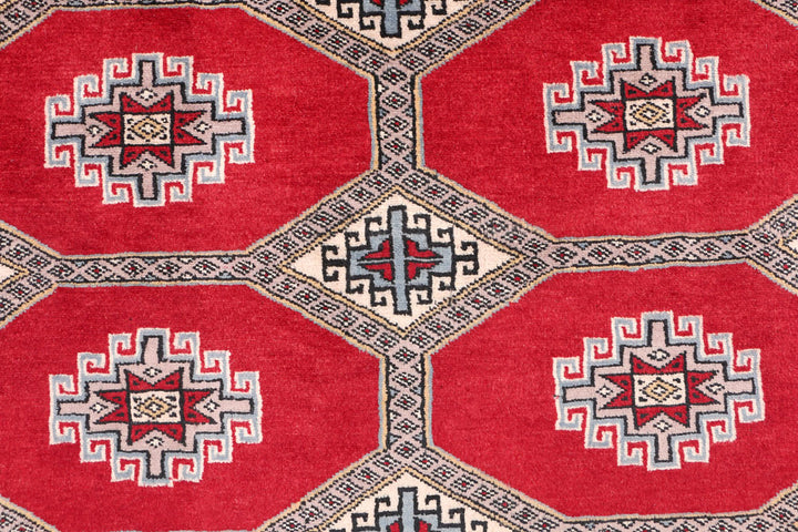 Firebrick Jaldar 6' 7 x 10' 2 - No. 47729 - ALRUG Rug Store