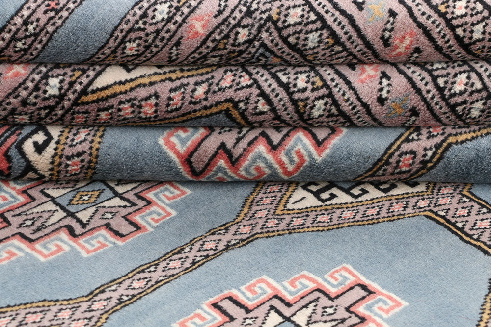 Light Slate Grey Jaldar 6' 7 x 10' - No. 47730 - ALRUG Rug Store