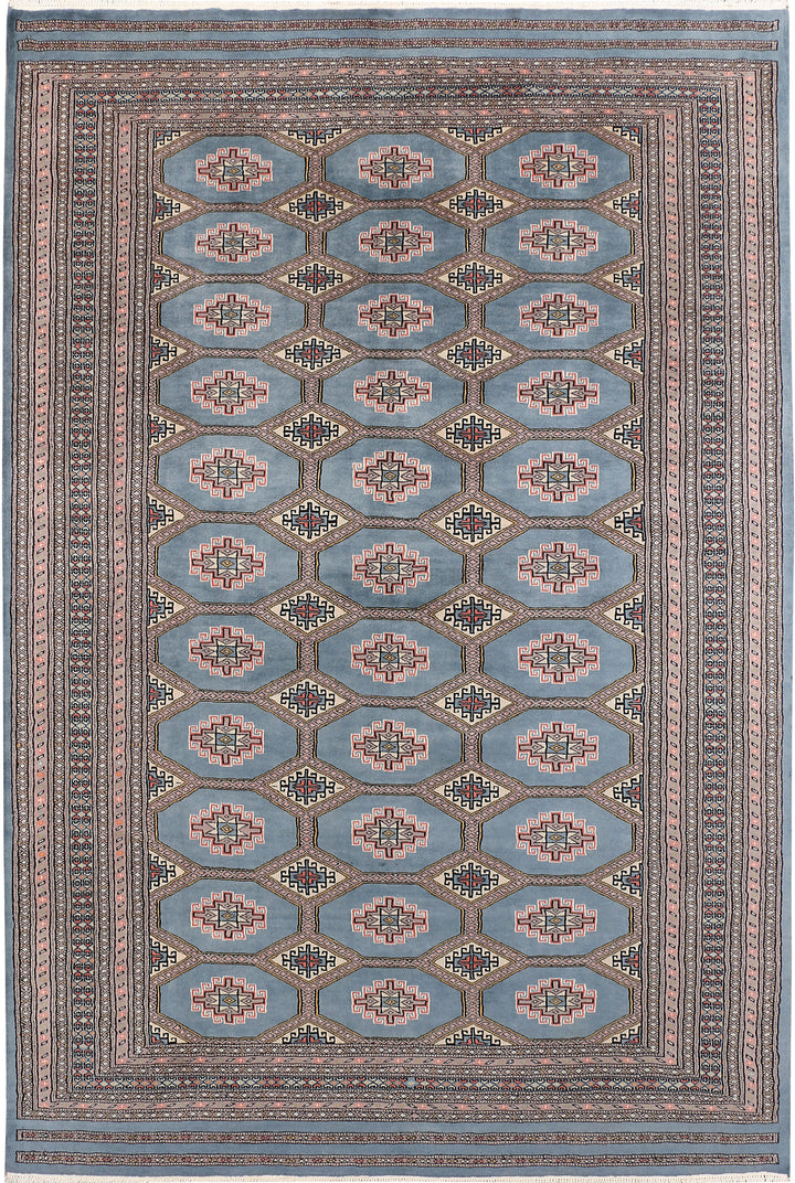 Light Slate Grey Jaldar 6' 7 x 10' - No. 47730 - ALRUG Rug Store