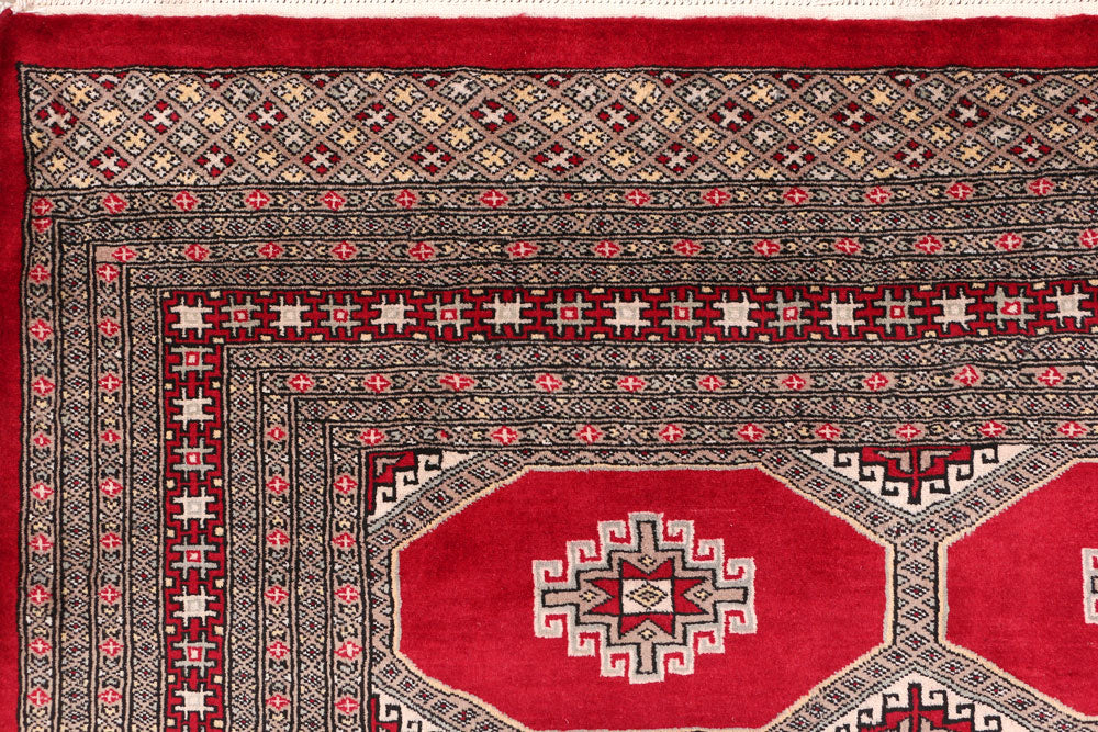 Dark Red Jaldar 6' 7 x 10' 1 - No. 47732 - ALRUG Rug Store
