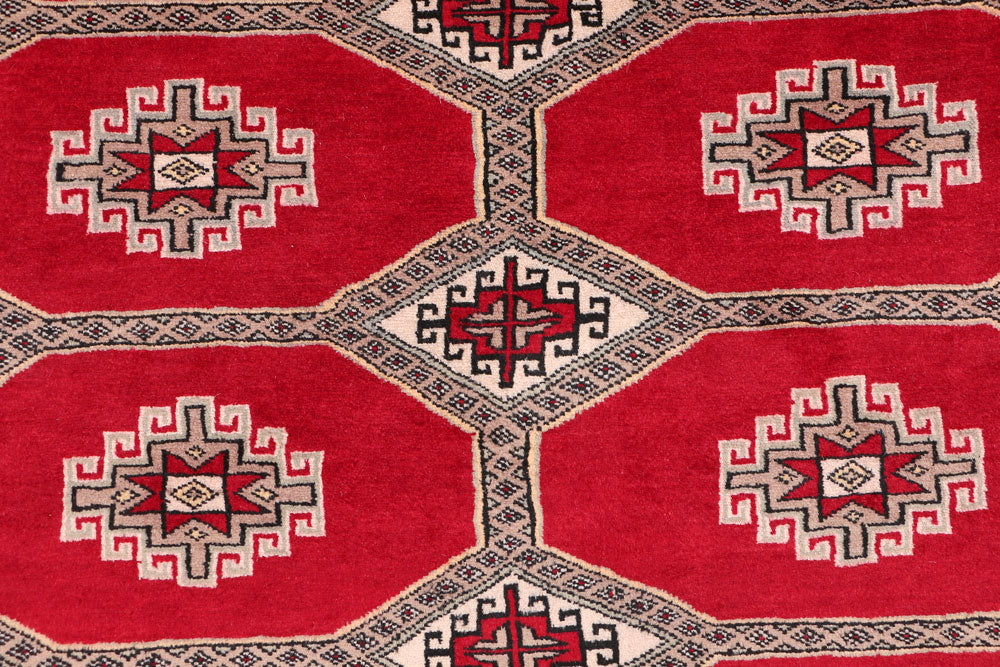 Dark Red Jaldar 6' 7 x 10' 1 - No. 47732 - ALRUG Rug Store
