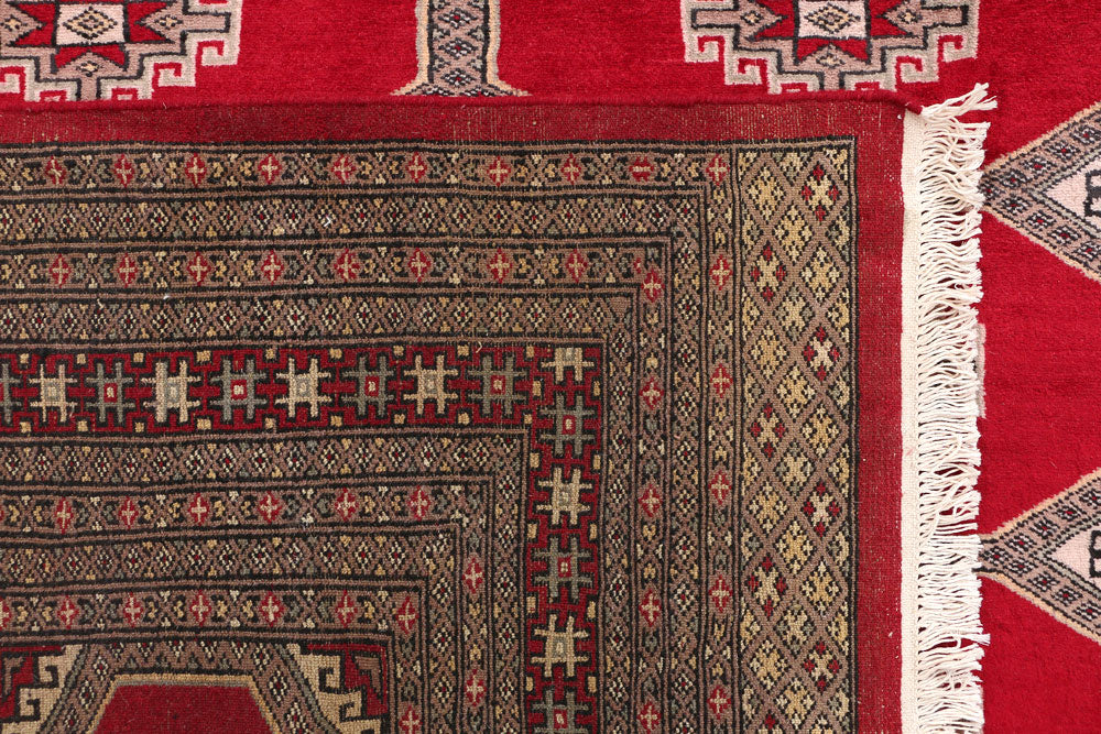 Dark Red Jaldar 6' 7 x 10' 1 - No. 47732 - ALRUG Rug Store