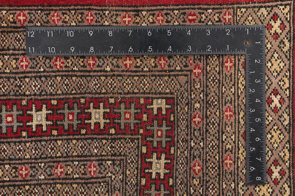 Dark Red Jaldar 6' 7 x 10' 1 - No. 47732 - ALRUG Rug Store