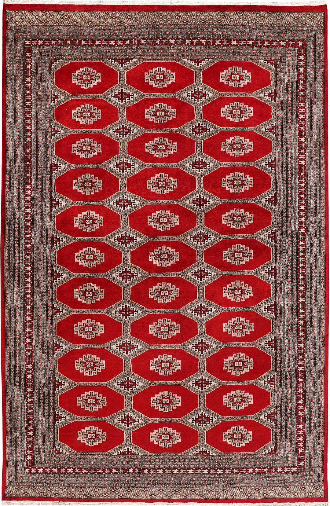 Dark Red Jaldar 6' 7 x 10' 1 - No. 47732 - ALRUG Rug Store