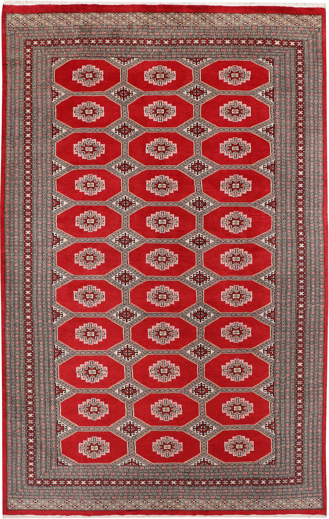 Firebrick Jaldar 6' 5 x 10' 3 - No. 47734 - ALRUG Rug Store