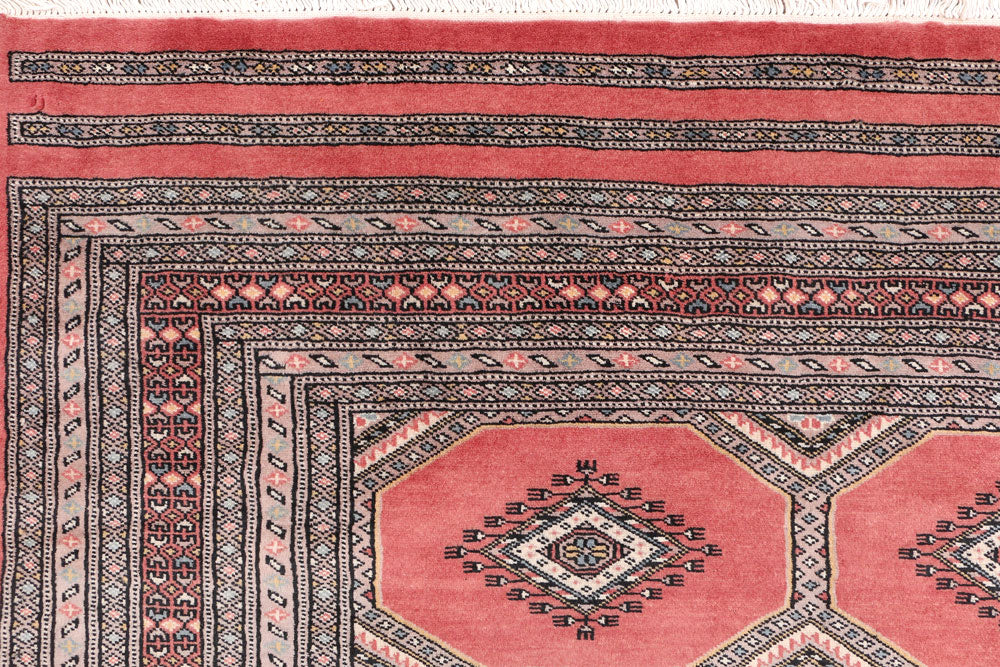 Dark Salmon Jaldar 6' 7 x 10' 1 - No. 47735 - ALRUG Rug Store