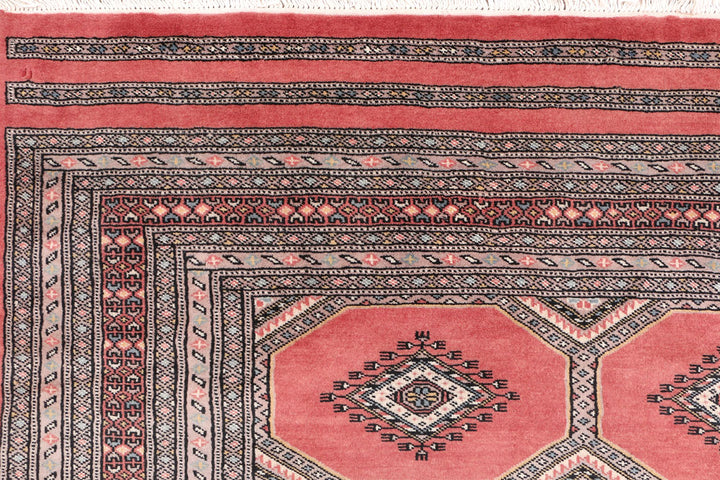 Dark Salmon Jaldar 6' 7 x 10' 1 - No. 47735 - ALRUG Rug Store