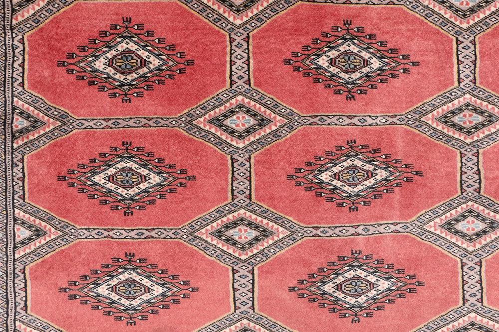 Dark Salmon Jaldar 6' 7 x 10' 1 - No. 47735 - ALRUG Rug Store