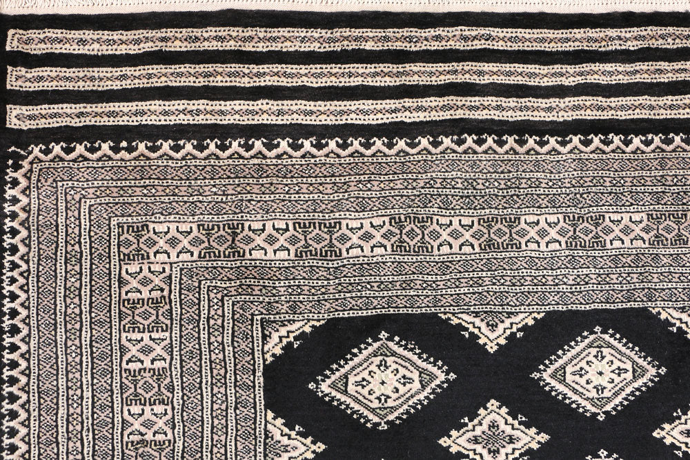 Black Jaldar 6' 8 x 10' - No. 47736 - ALRUG Rug Store