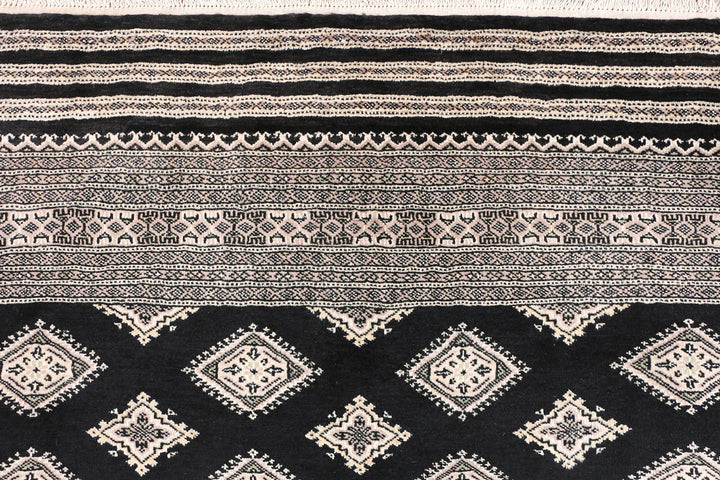 Black Jaldar 6' 8 x 10' - No. 47736 - ALRUG Rug Store