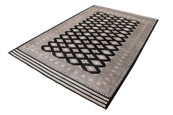 Black Jaldar 6' 8 x 10' - No. 47736 - ALRUG Rug Store