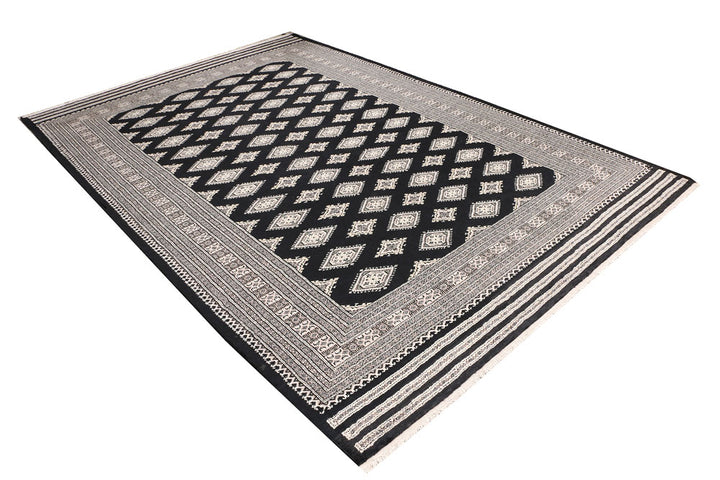 Black Jaldar 6' 8 x 10' - No. 47736 - ALRUG Rug Store