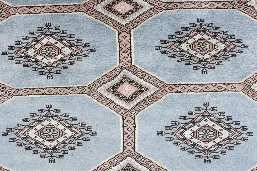 Light Slate Grey Jaldar 6' 6 x 10' 3 - No. 47738 - ALRUG Rug Store