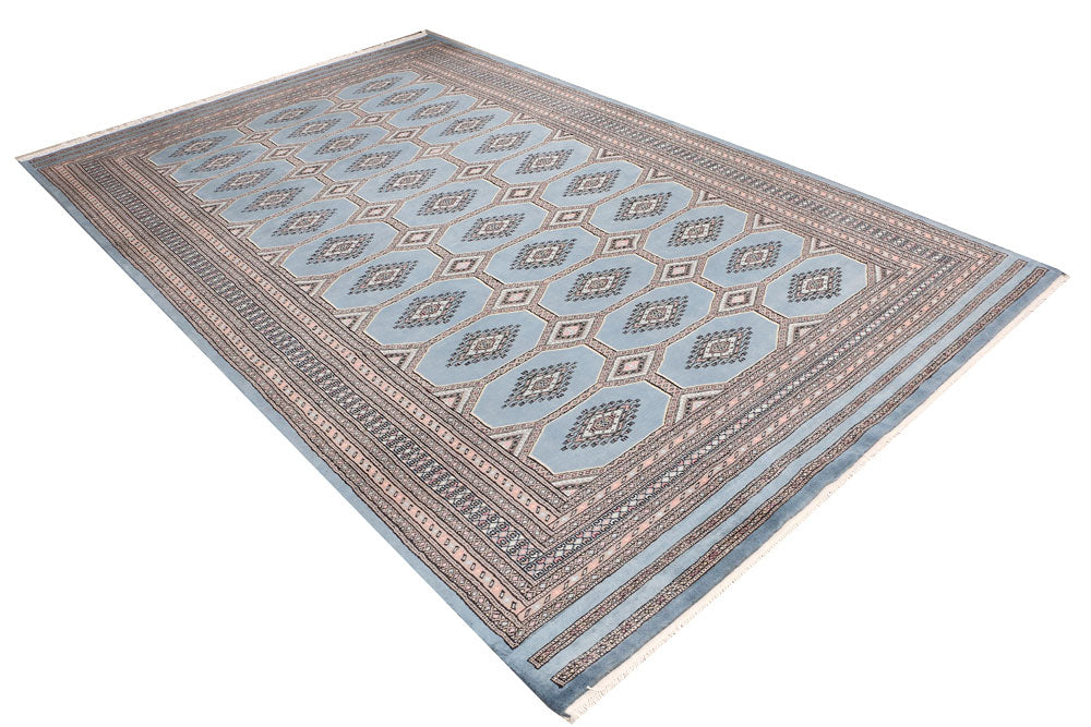 Light Slate Grey Jaldar 6' 6 x 10' 3 - No. 47738 - ALRUG Rug Store
