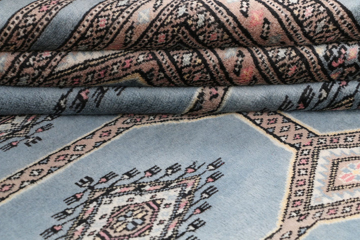 Light Slate Grey Jaldar 6' 6 x 10' 3 - No. 47738 - ALRUG Rug Store