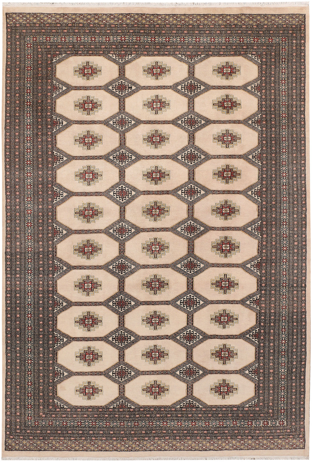 Wheat Jaldar 6' 7 x 9' 8 - No. 47739 - ALRUG Rug Store