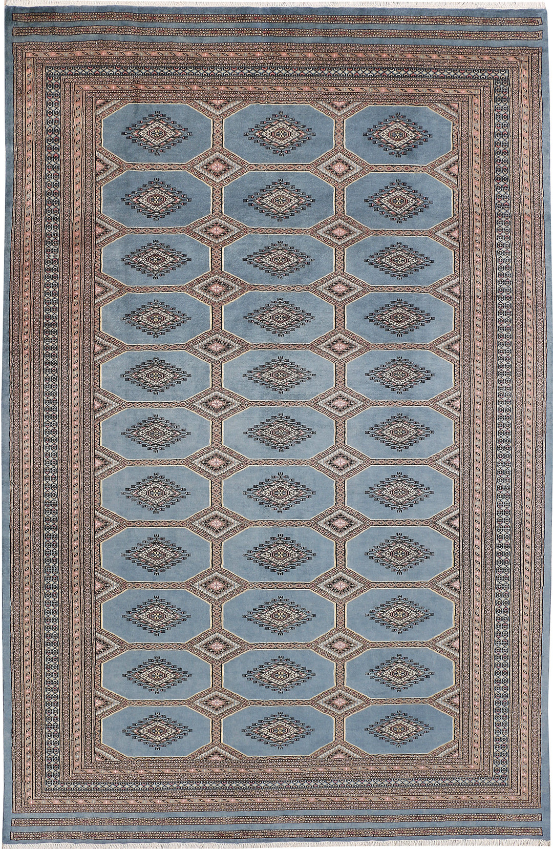 Light Slate Grey Jaldar 6' 7 x 10' 2 - No. 47740 - ALRUG Rug Store